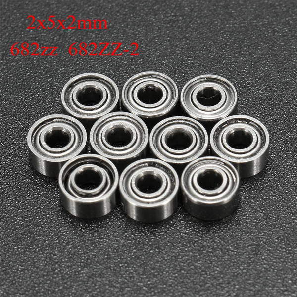 10pcs 682ZZ 2x5x2mm Ball Miniature Ball Bearing