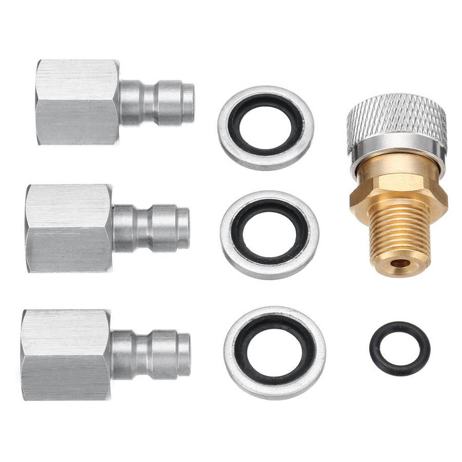 Stainless Steel PCP Air Charging Quick Release Adapter