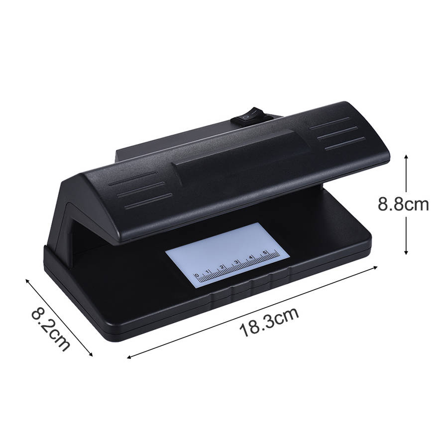 318 Ultraviolet UV Bill Detector Mini Cash Money Currency Detecting Machine Handy Bill Cash Banknote