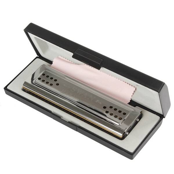 Swan SW24-12 24 Holes Double Sided Key C G Harmonica