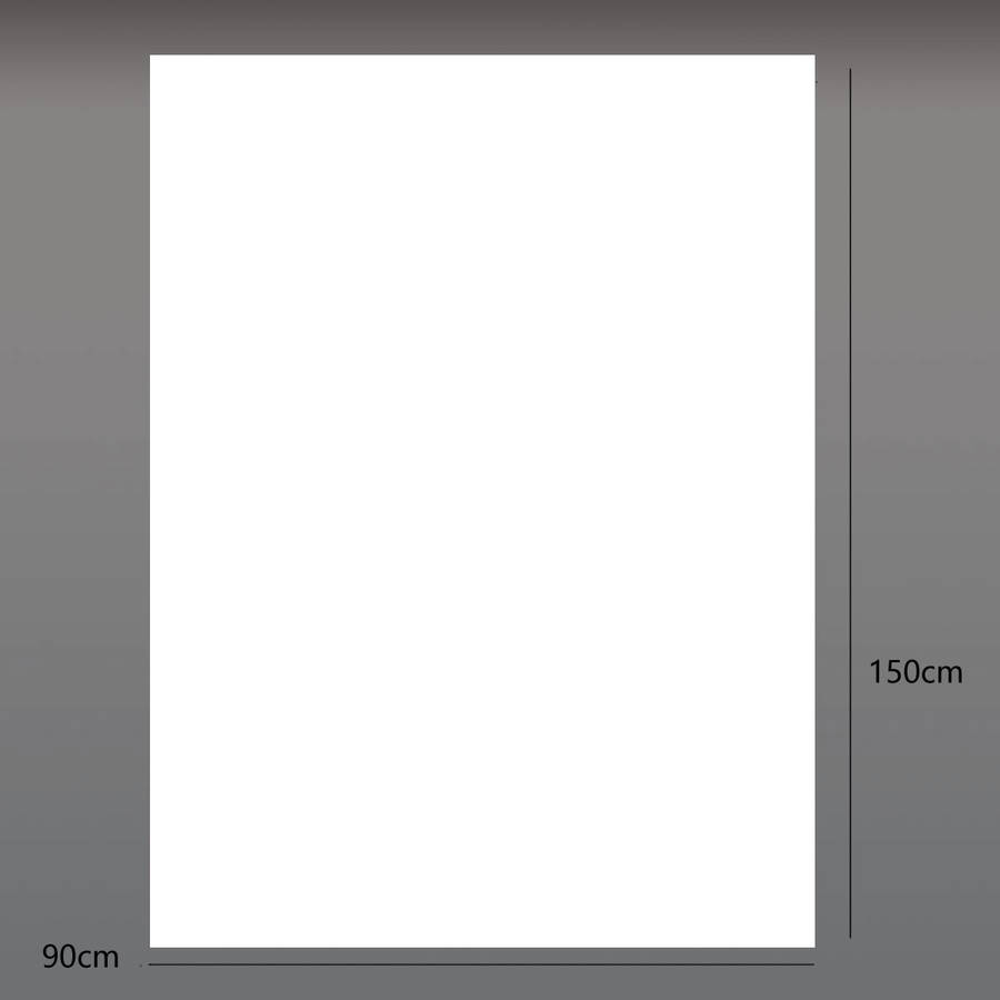 New 90x150cm 3x5ft Pure White Vinyl Studio Photography Backdrop Props Background