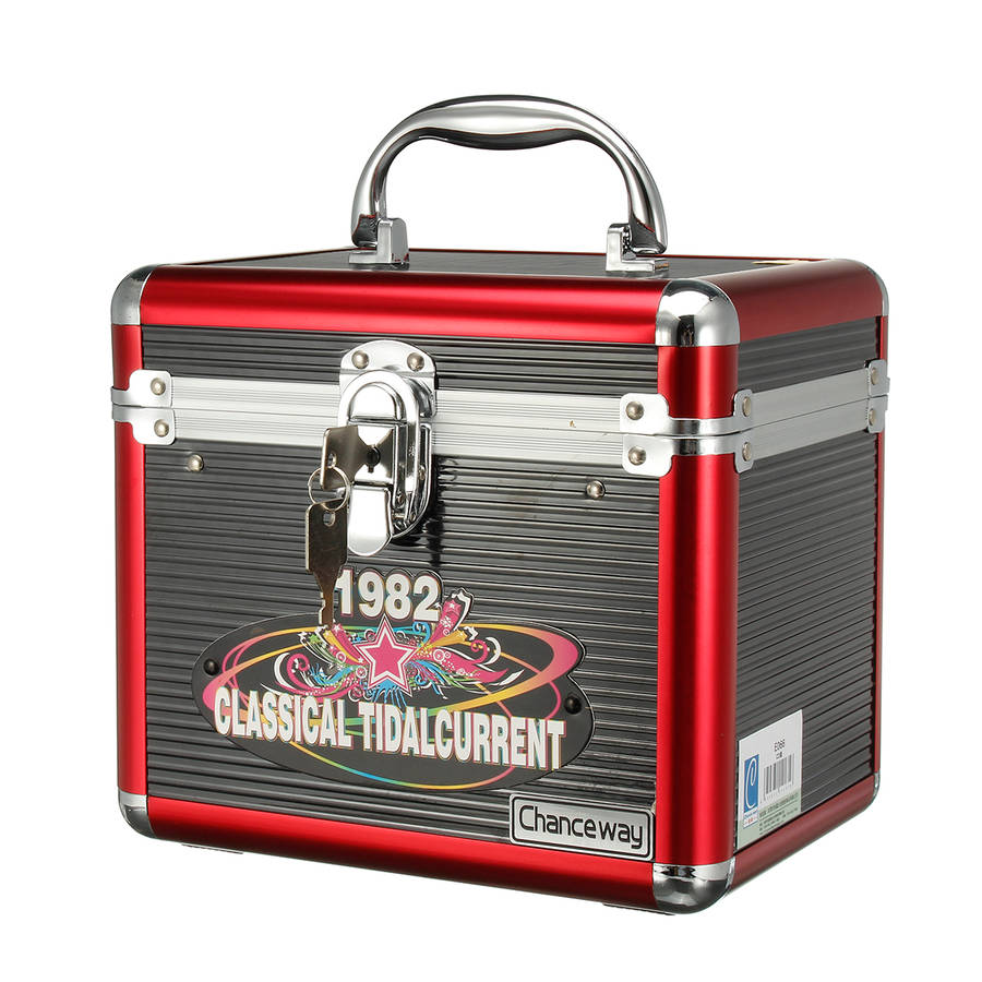 CD DVD Cases Discs Storage Box Aluminium Holder Carrying Case Folder Organizer...