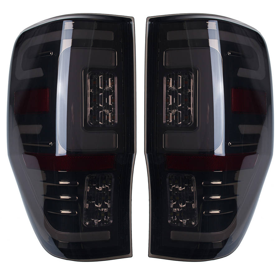 1 Pair Tail Light LED DIY Car Light 2 Colors Rear Brake Lamp for Ford Ranger Raptor T6 T7 PX XL XLT