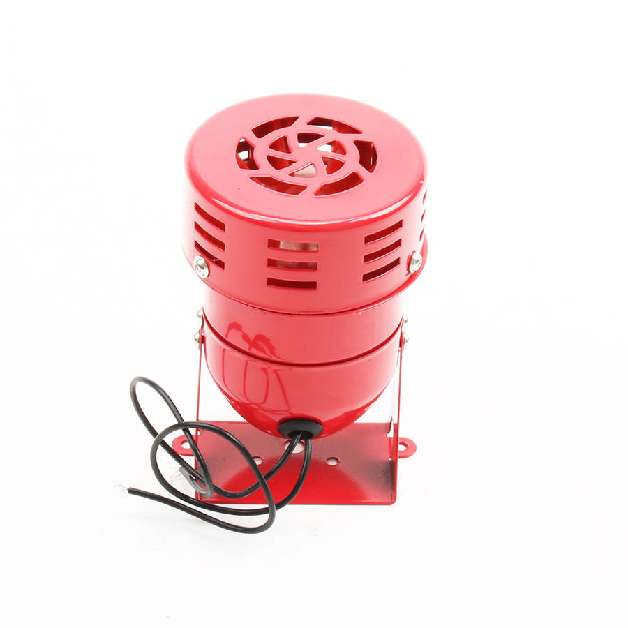 Mini Metal Motor Siren 110DB Industrial Alarm Sound Electrical Guard Anti-theft AC 220 (Voltage 12V)