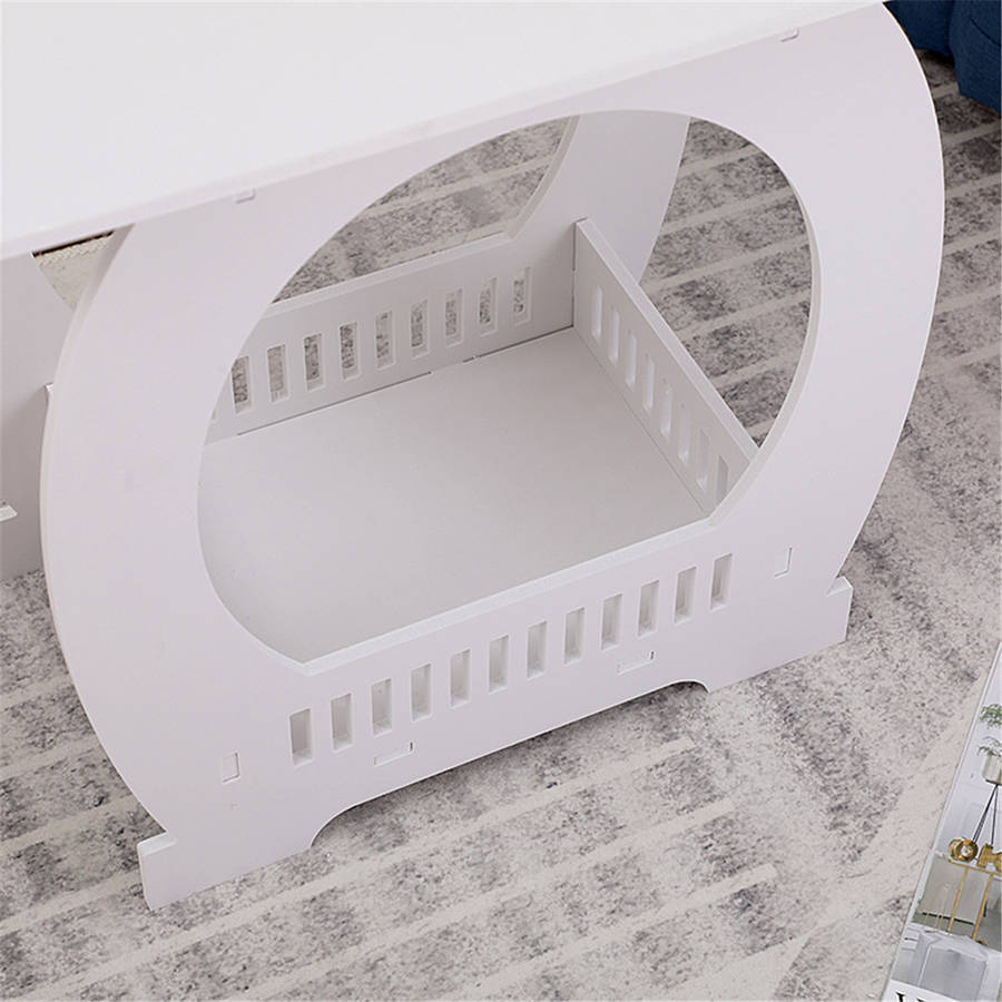 Mini Side Table Coffee Table Bookshelf Sofa Side Shelf Bed Side Table wi