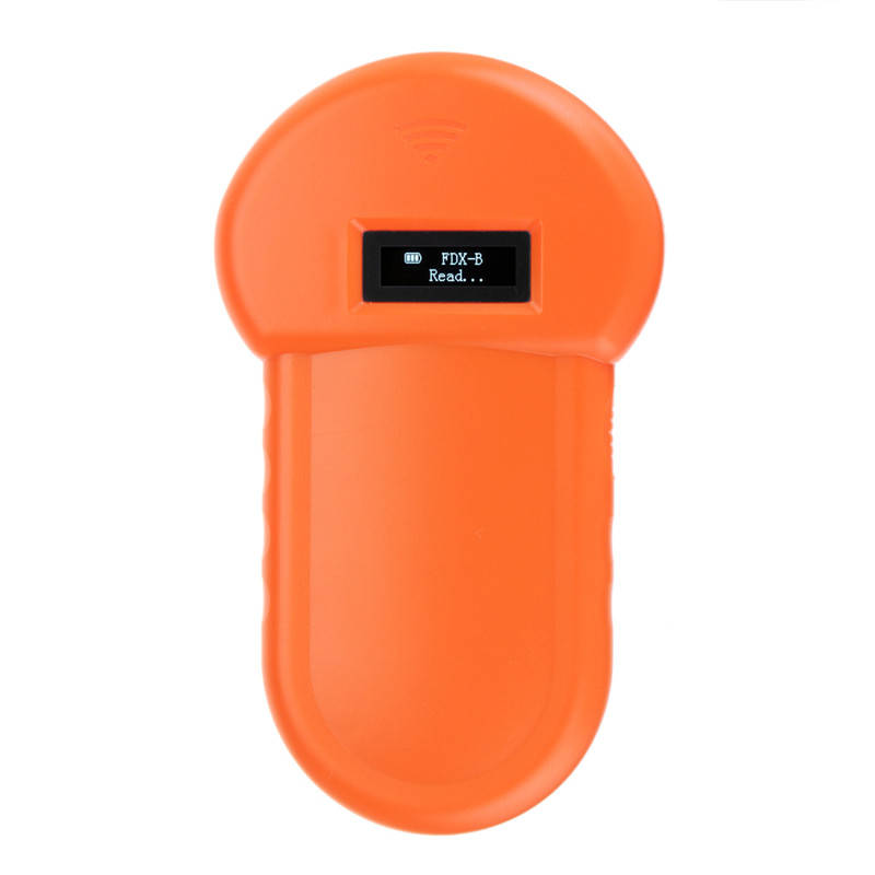 Portable 134.2Khz Animal Microchip Recognition ID Reader Pet RFID Handheld Pet Scanner