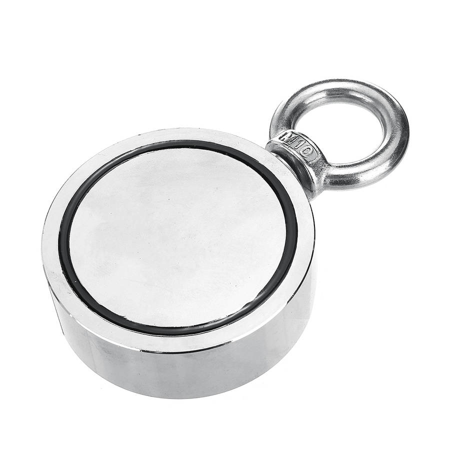 Double Side 160-1500KG Neodymium Fishing Salvage Recovery Magnet For Detectin (Diameter (160kg)48mm)
