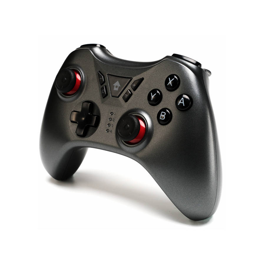 Wireless bluetooth Gamepad Vibration Control Game Controller for Nintendo Switch NS Pr (Color Black)