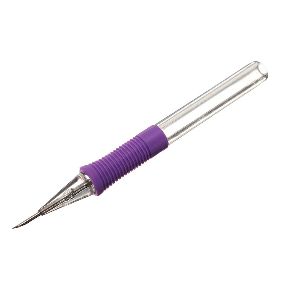 Magic Diy Embroidery Pen Set Knitting Sewing Tool Kit Punch Needle Adjustable