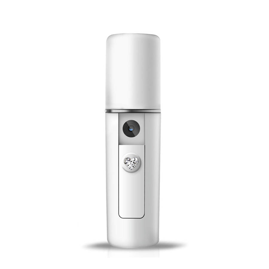 Mini Facial Humidifier Skin Beauty Mist Nano USB Handheld Sprayer Face Steamer (Type B)