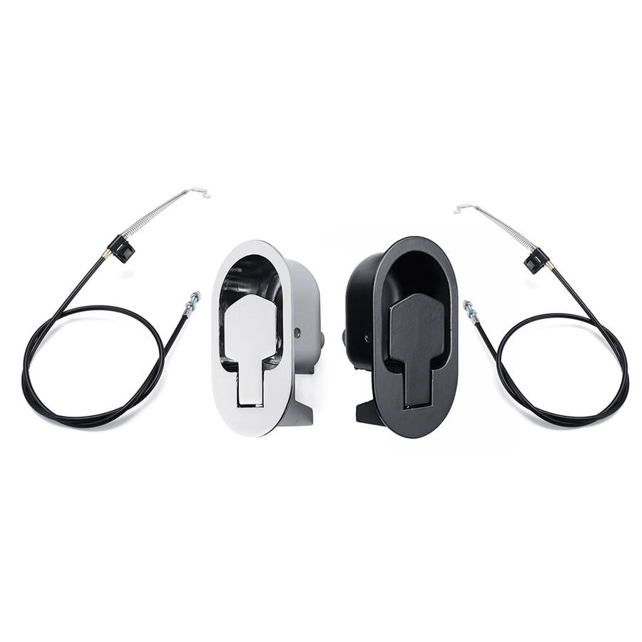 Sofa Recliner Chair Metal Handle Cable Couch Release Lever Trigger Replacement Access (Length 120mm)