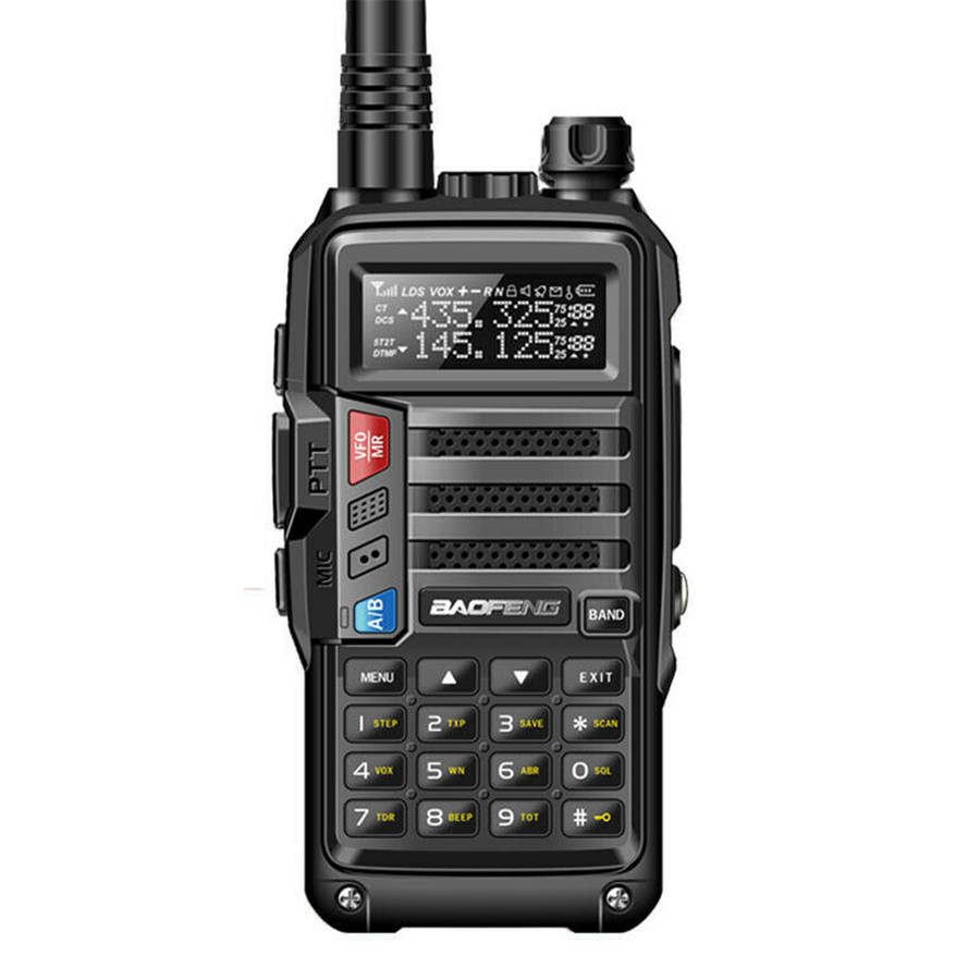 BaoFeng UV-S9 Walkie Talkie VHF UHF 128 Channels Two Way Radio CB Funk-Transceiver 8W 10km Long Rang