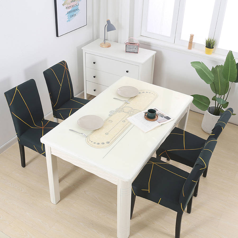 Chair Covers Spandex Stretch Slipcovers Chair Protection Covers For Dining Room Kitchen
