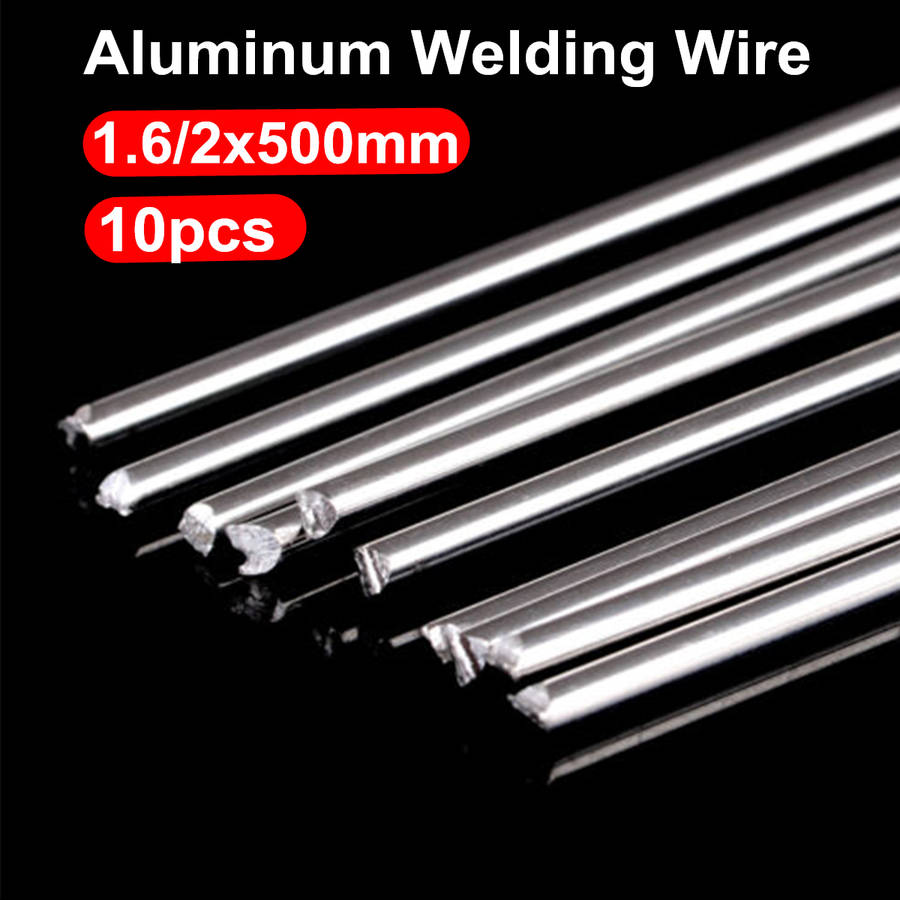 10pcs Solution Welding Flux-Cored Rods  Aluminum Soldering Low Temp Easyweld