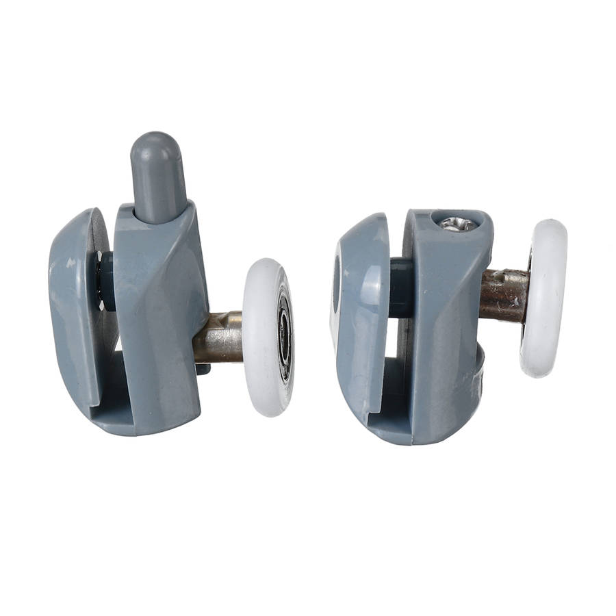 8PCS 25mm Top and Bottom Shower Door Rollers Wheels Runners Pulleys Replacement