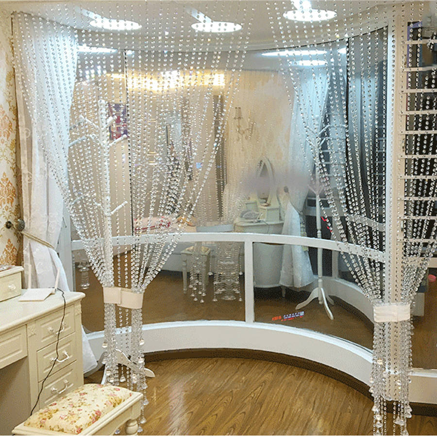 200PCS 14MM Diameter Clear Crystal Glass Chandelier Part Prisms Octagonal