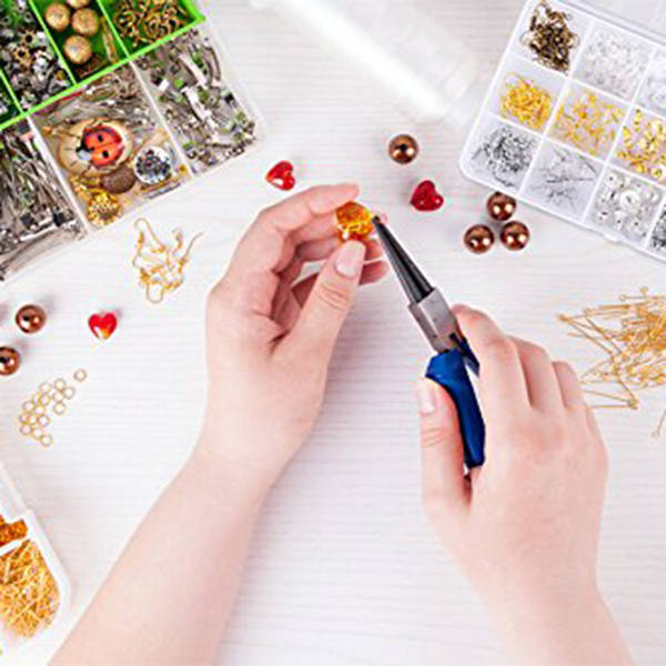 1200Pcs Earring Backs Kit with 15 Style DIY Jewelry Earring backings, Earring hooks and Earrings pos