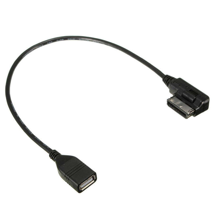 Car Audio Ami Aux To Usb Cable Data Charging Adapter For Audi A3 A4 A5 A6L Q5 Vw Tiguan
