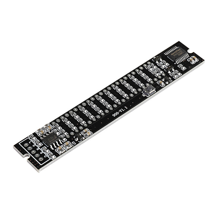 Mini Dual 12 Level Indicator VU Meter Stereo Amplifier Board Adjustable Light Speed Board With AGC M