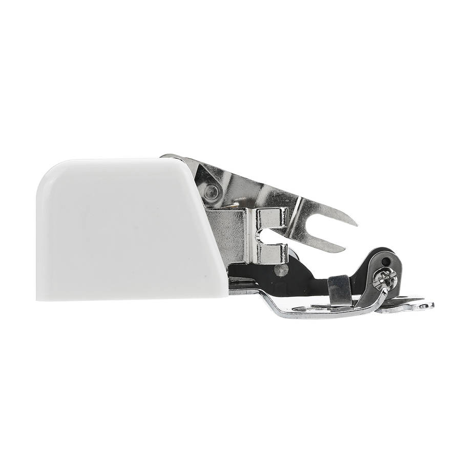 1 Side Cutter Zig Zag Sewing Machine Attachment Presser Foot Low Shank Cut & Hem Sharp...