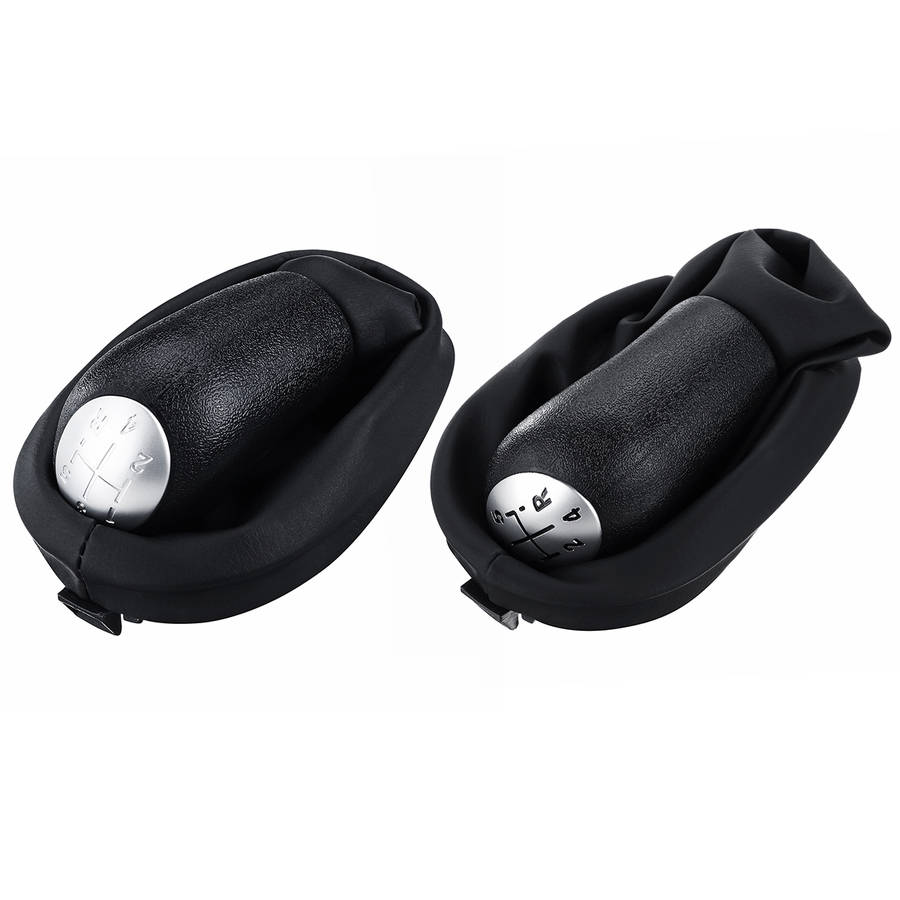 5 Speed Gear Shift Knob with Gaiter Boot Cover For Renault Megane Clio Kangoo Scenic