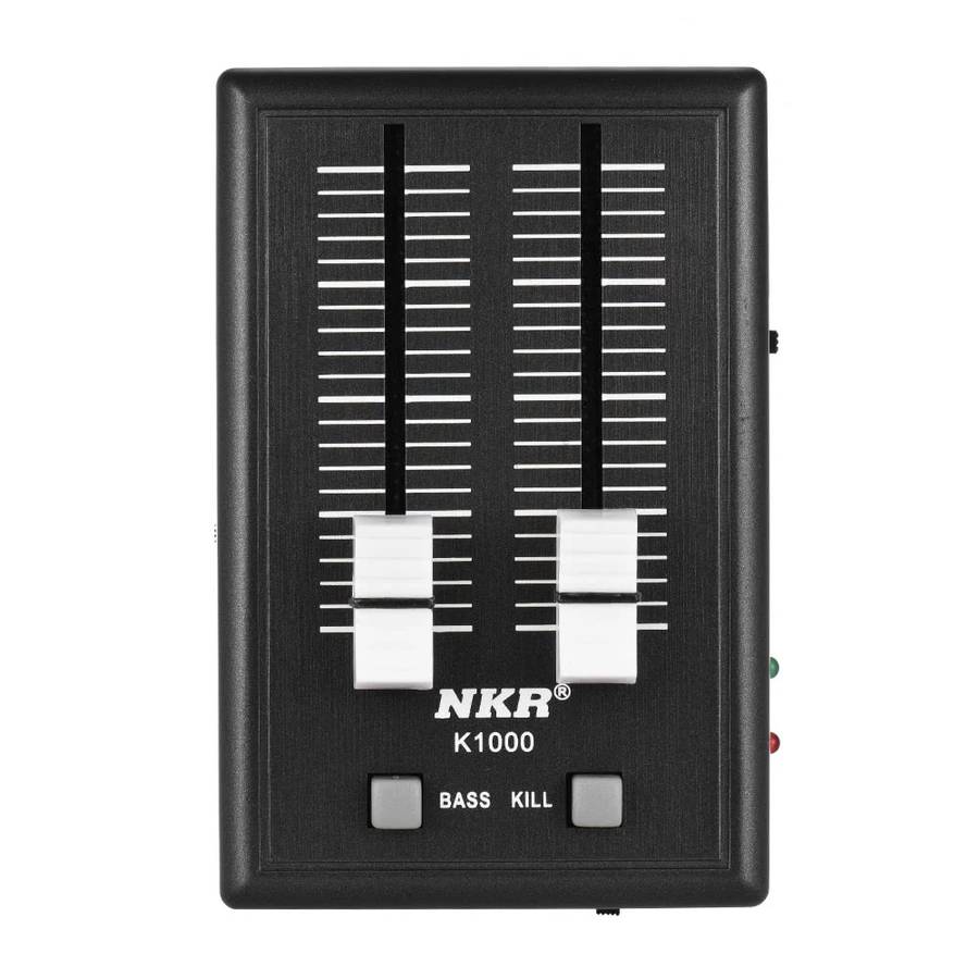 COKYIS K1000 Audio Sound Mixer Mini Pocket Mixer Mini Mobile Phone Mixer (Color&Plug White&US Plug)