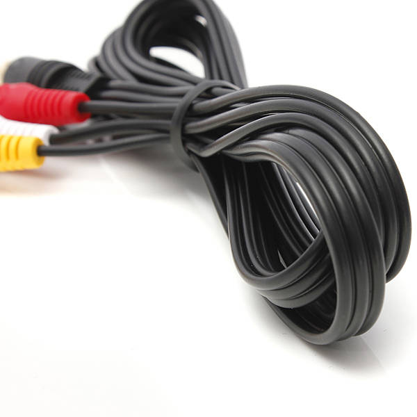 Audio Video AV Cable fits Sega Saturn A/V 1.8m 6ft RCA Connection Cord