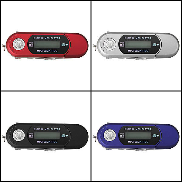 8GB Mini MP3 USB Flash Drive LCD Music Player With FM Radio