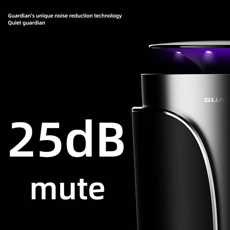 White - USB Plug-in Household Mosquito Killer Lamp Physics Quiet Safety Bug Zappers Guardian Mosquit