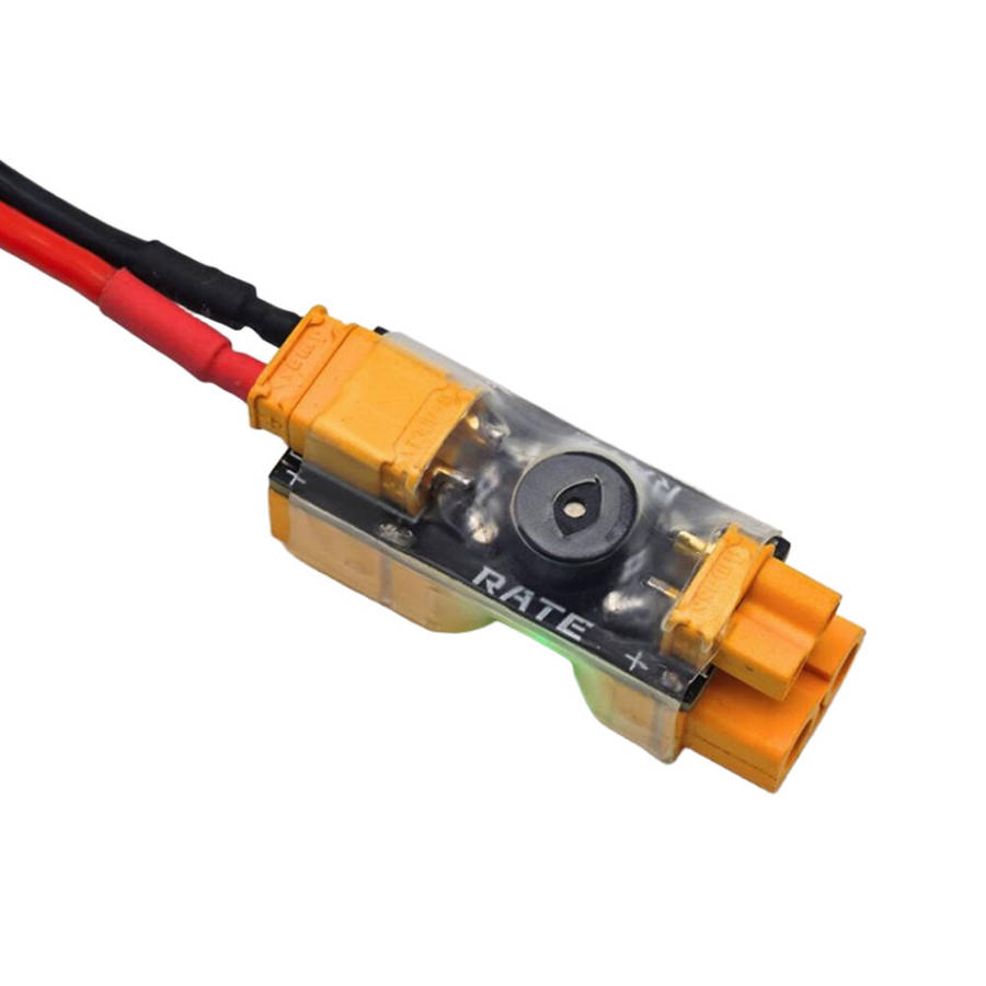 1 pc - RATE Fuse Anti Short Circuit Protector XT30 XT60 Connector for FPV RC Drone