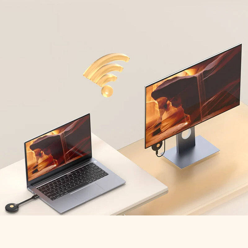 Black - Hagibis G10W Pro Wireless HD Transmitter and Receiver Extender Kit Display Adapter Dongle Su