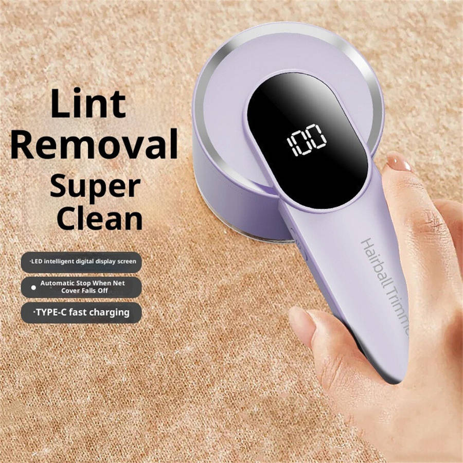 White - Tevorex Multifunction Electric Lint Remover USB Charging Electric Pellet Fluff Remover Digit