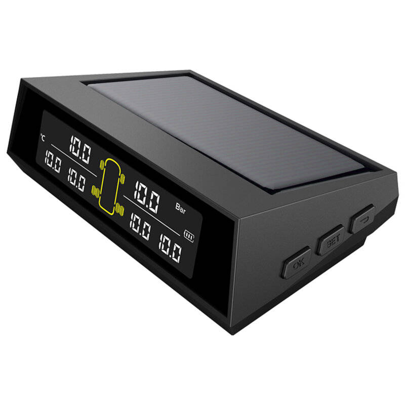 Universal Solar Energy 6 Tyre Sensor Solar TPMS Wireless Tire Pressure Monitoring System for Truck B