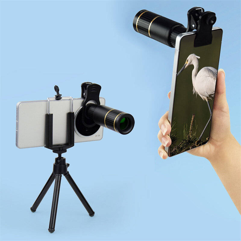 Type B - IPRee 22X Monoculars Metal Telescope Lens Concert HD Mobile Phone Camera Telescope for Hiki