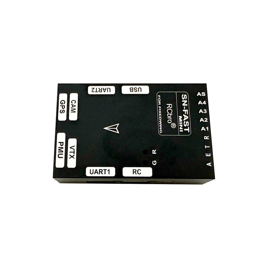 Black - Lefei SN-FAST Mini Flight Controller PMU Multi Mode 8-Channel PWM Support DJI O3 O4 VTX OSD