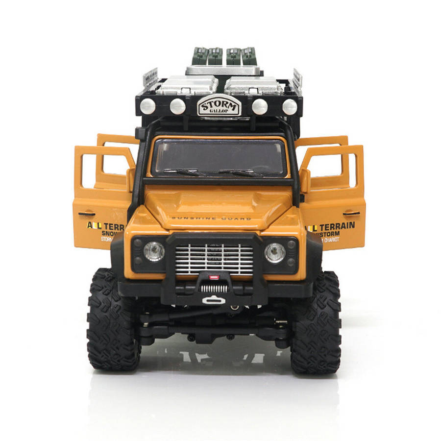 Green - SG 2801 1/28 2.4G 4WD Simulation Model RC Car Army Desert Alloy Climbing Off Road Vehicle Mo