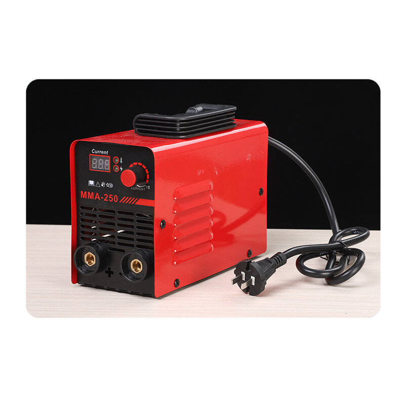 Red - MMA-250 Portable Inverter Welding Machine 220V Single Phase 60 Percent Duty Cycle 25-250A Curr