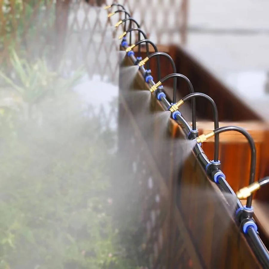 #1 - Professional Mist Rotating Nozzle Automatic Watering Kit 20m Universal Drip Irrigation Kit Adju