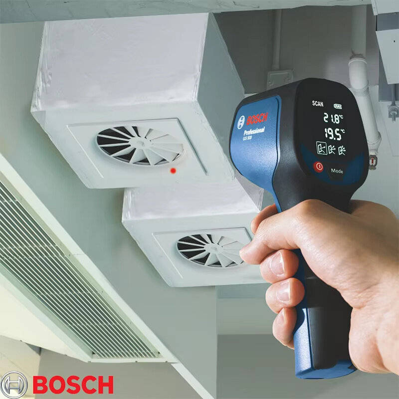 #A - GIS500 Infrared Thermometer -30C to 500C High Precision Laser Digital Temperature Heat Test wit