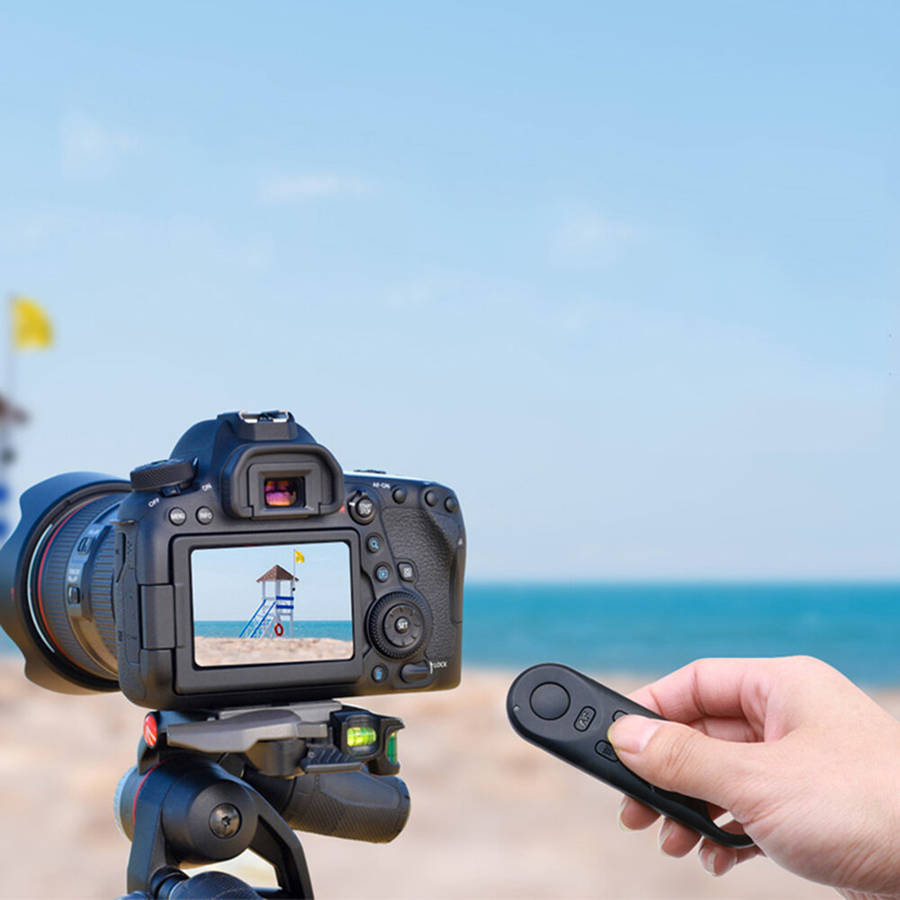 AODELAN BR-E1A Wireless Remote Control Shutter Release for Canon EOS R5 R 850D 6D Mark II 90D 77D 80