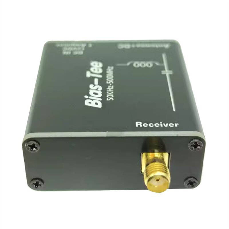Black - HFDYLoop Bias Tee RF DC Block 50kHz to 500MHz 5V to 12V 1A Compact Lightweight for Active An