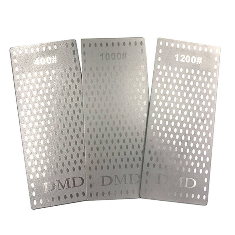 3PCS Diamond Sharpening Stone Single-Sided 400 1000 1200 Grit Versatile Use Kitchen Garden Woodworki