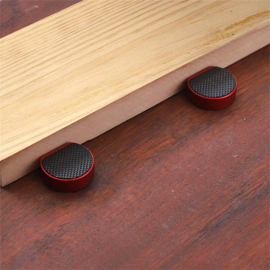 19mm - 4pcs Bench Dog Clamp 19/20mm Aluminum Alloy Workbench Hole Stop Woodworking Table Stop Multip