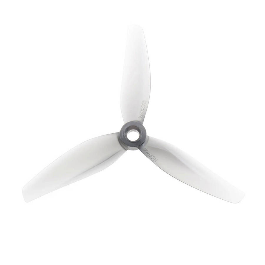 6 Pairs - 6 Pairs HQProp 4X3X3V2 4030 4 Inch 3-Blade Propeller 5mm Hole Poly Carbonate for RC Drone