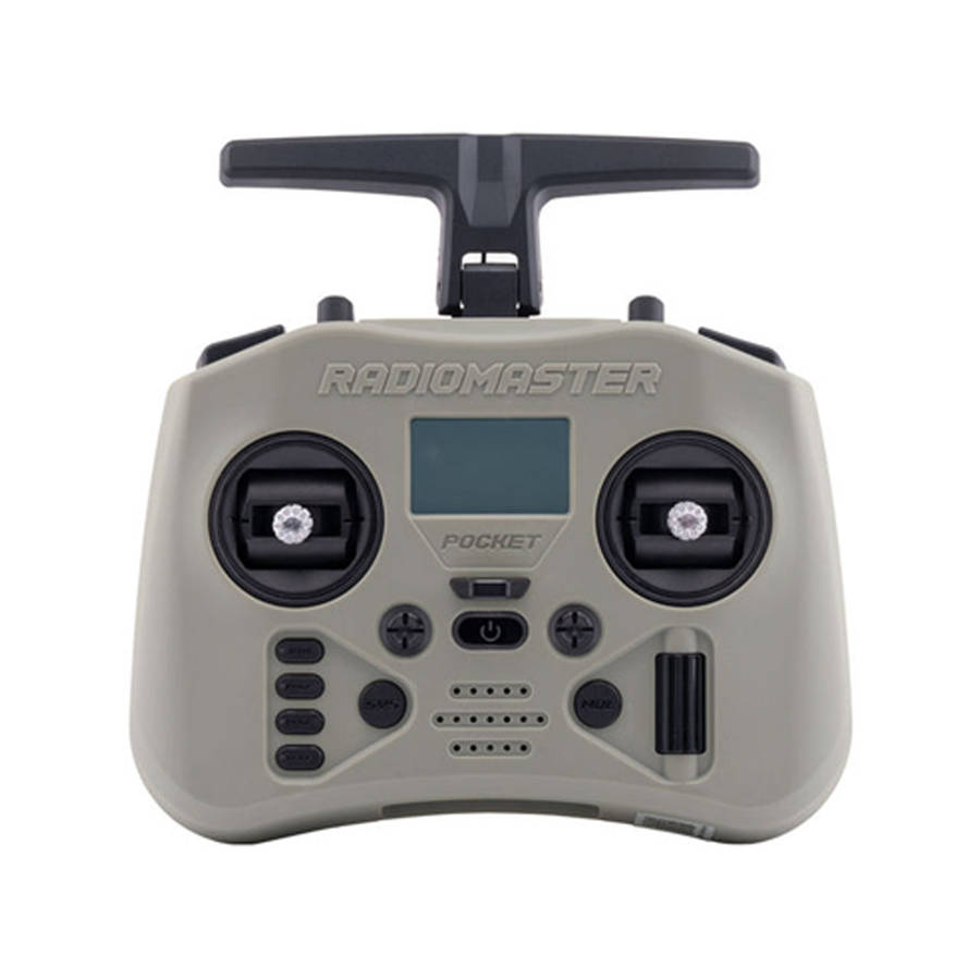 LBT Version - Radiomaster Pocket Crush 2.4GHz 16CH ELRS Radio Controller Hall Gimbals EdgeTX System