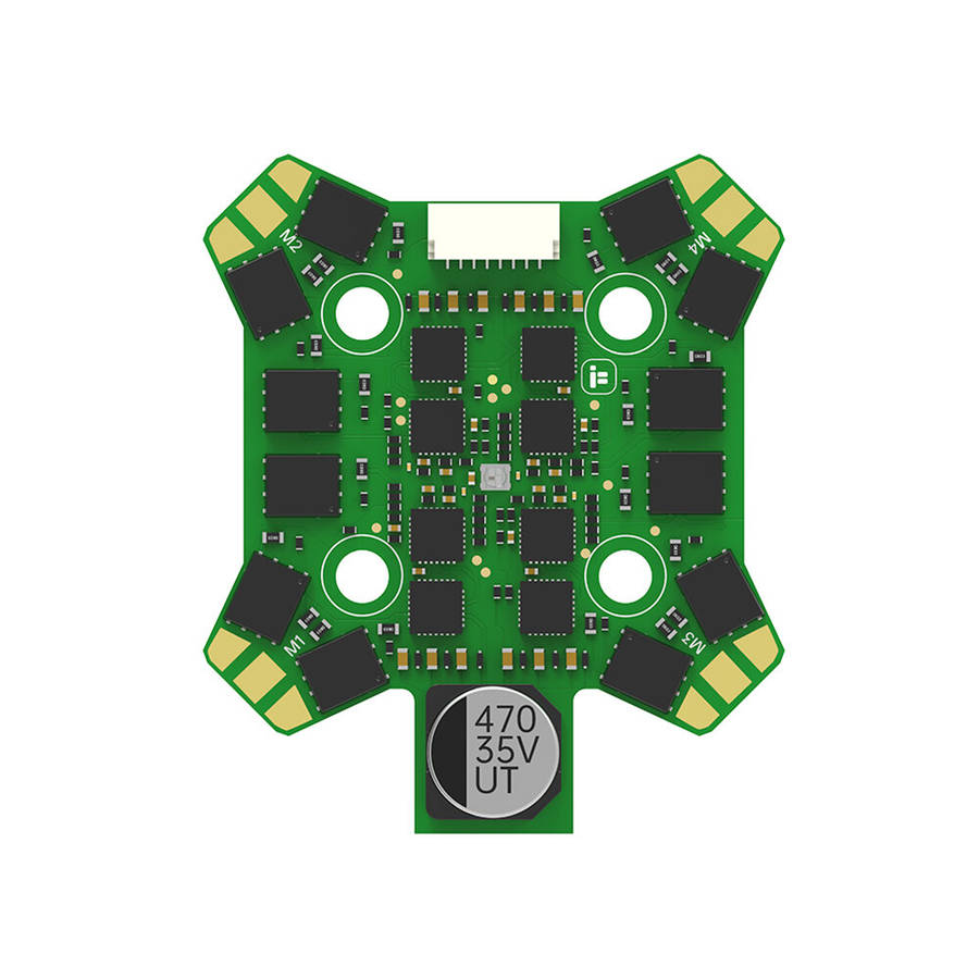 Flight Controller - 20x20mm iFlight BLITZ Mini F7 V1.1 Flight Controller & E55R 55A 2-6S BL_S 4in1 B