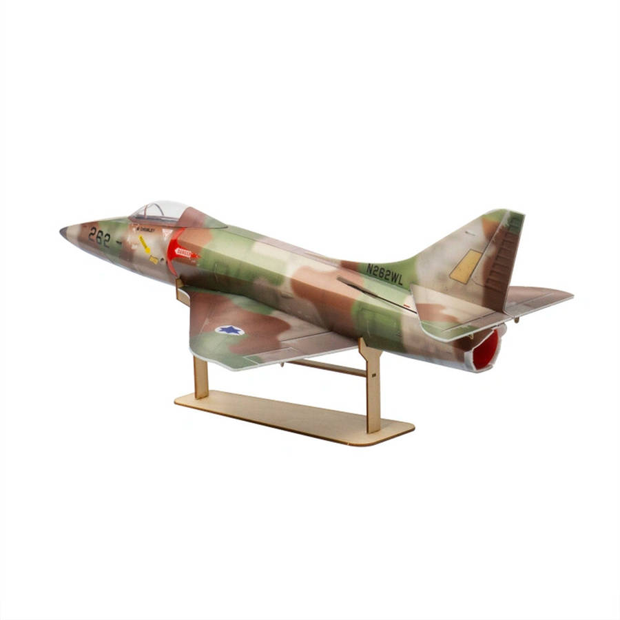 Kit - MinimumRC Douglas A4 Skyhawks 2.4GHz 3CH 290mm Wingspan 2S 30mm EDF EDF Jet RC Airplane KIT Wi