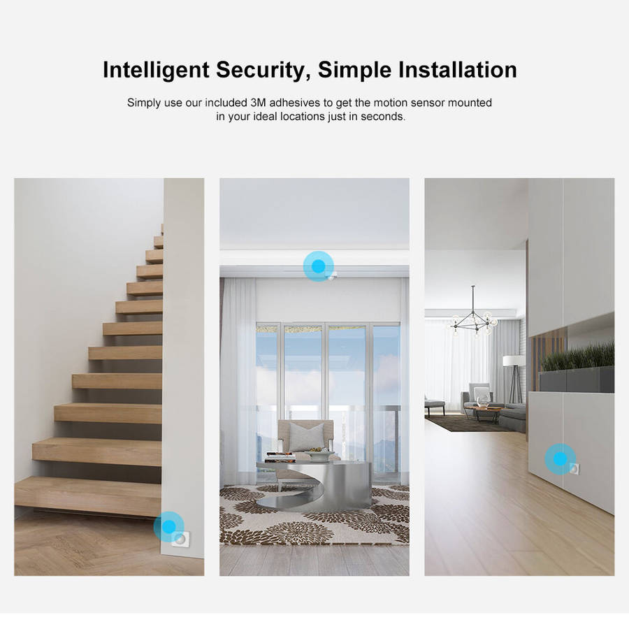 SONOFF SNZB-03 Zigbee 3.0 Motion Sensor Detector Smart Control Via eWeLink ZBBridge Required Work Wi