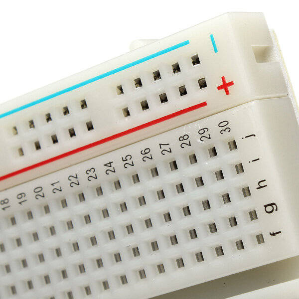 20Pcs 8.5x5.5cm 400 Tie Points 400 Holes Solderless Breadboard Bread Board