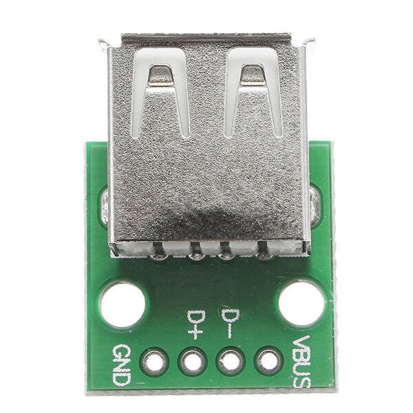 1 pc - USB 2.0 Female Head Socket To DIP 2.54mm Pin 4P Adapter Board